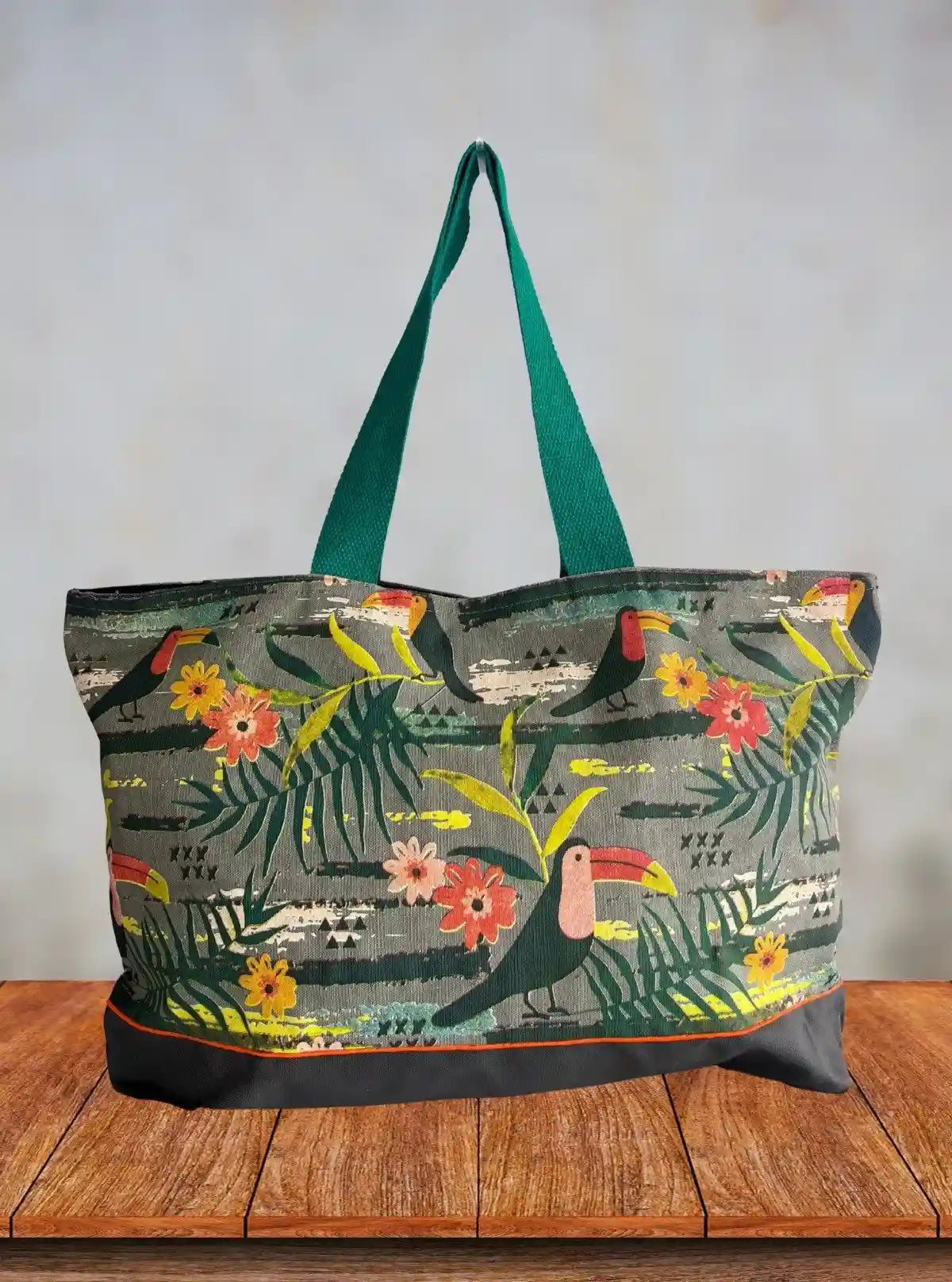 Green Hawaii Print Bag – Tropical Vibe Tote for Travel & Daily Style | Buy Online at  Boer and Fitch