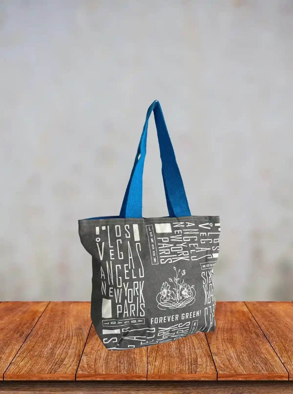 Grey Los Vegas Printed Bag – Stylish Urban Tote for Everyday Use | Buy Online at  Boer and Fitch