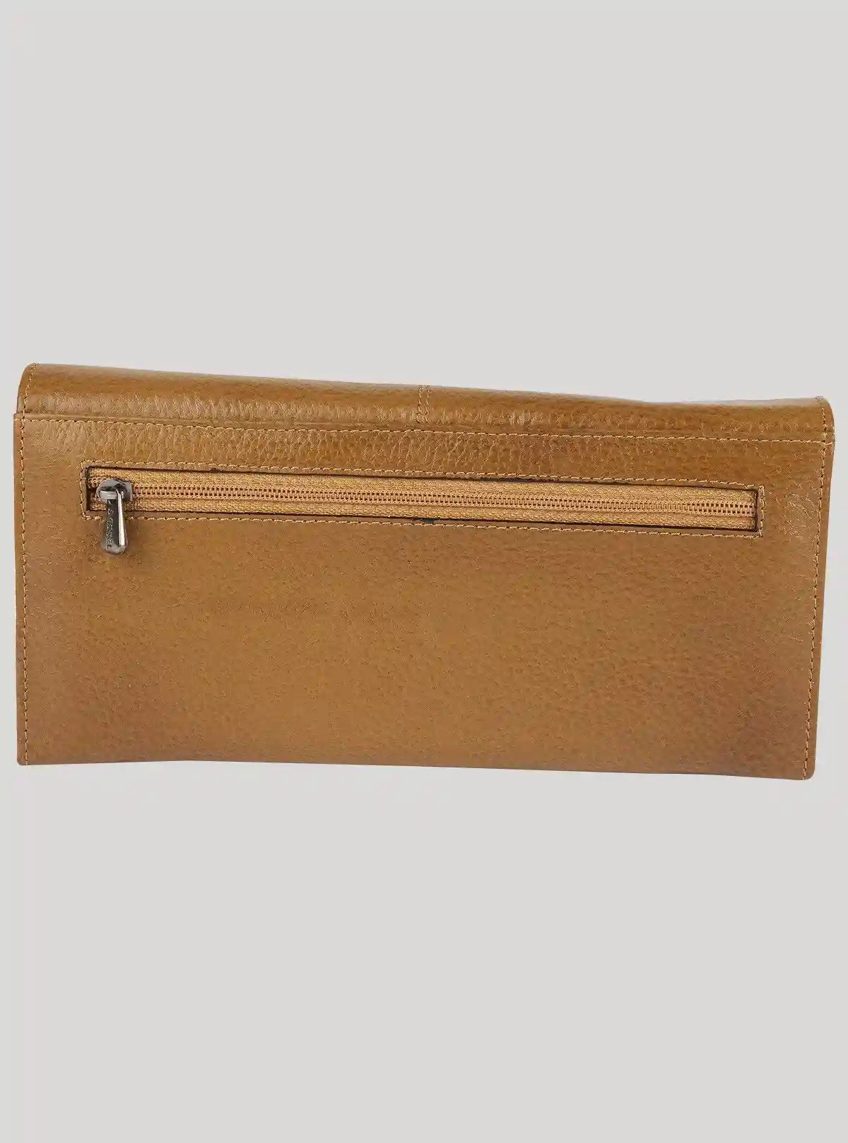 Tan Soft Leather Clutch Wallet – Minimalist Luxury for Everyday Use | Buy Online at  Boer and Fitch