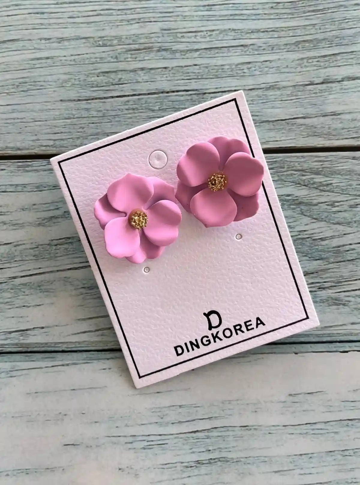 Women’s Pink Floral Stud Earrings – Elegant Everyday Bloom | Buy Online at  Boer and Fitch