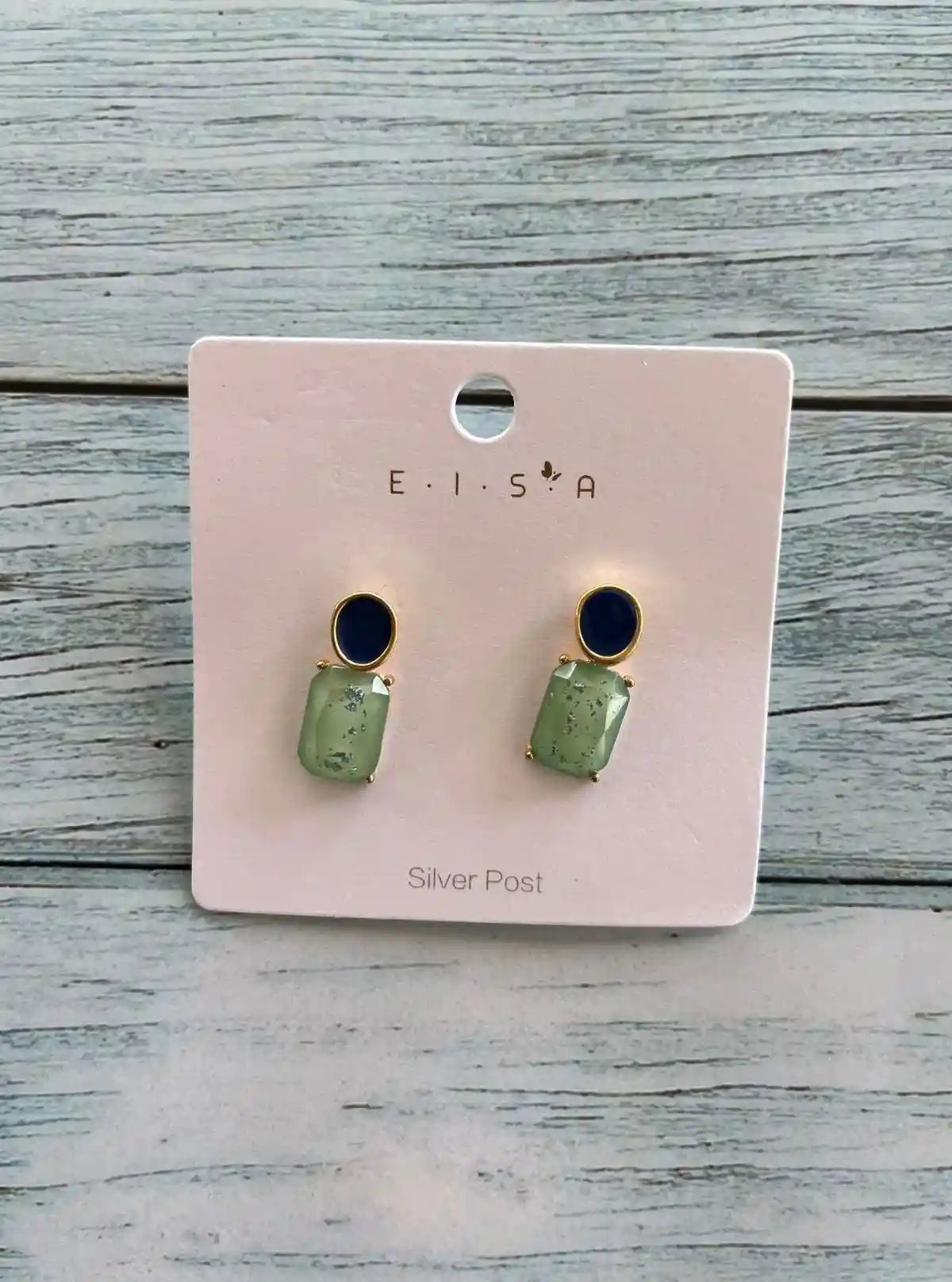 Women’s Rectangle Collet Earrings – Elegant Angles, Bold Presence | Buy Online at  Boer and Fitch