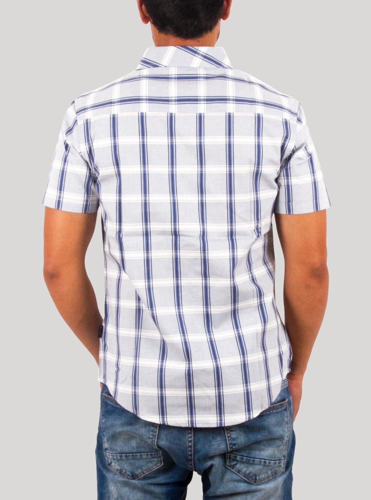 Elegant Checked Half Sleeve Casual Shirt for Men – Boer and Fitch - Boer and Fitch