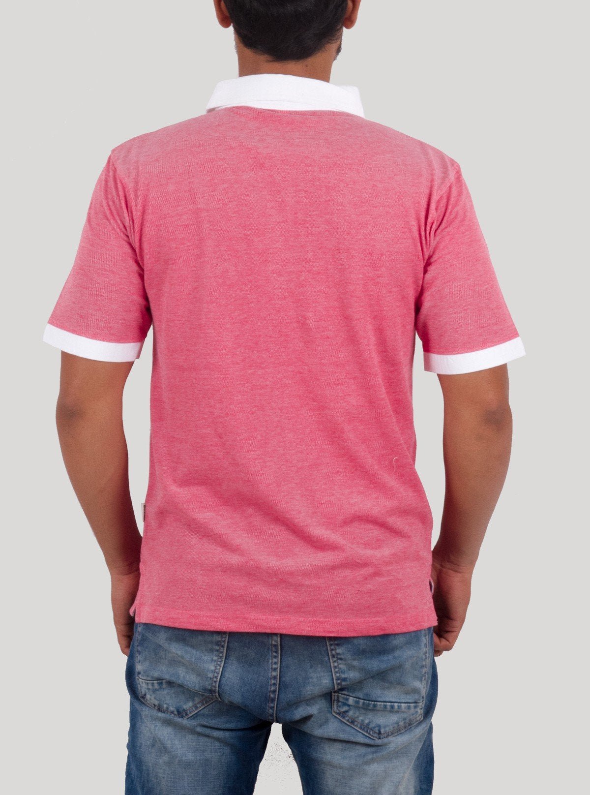 Fuchsia Melange Drill Polo Pique T-Shirt for Men – Boer and Fitch - Boer and Fitch