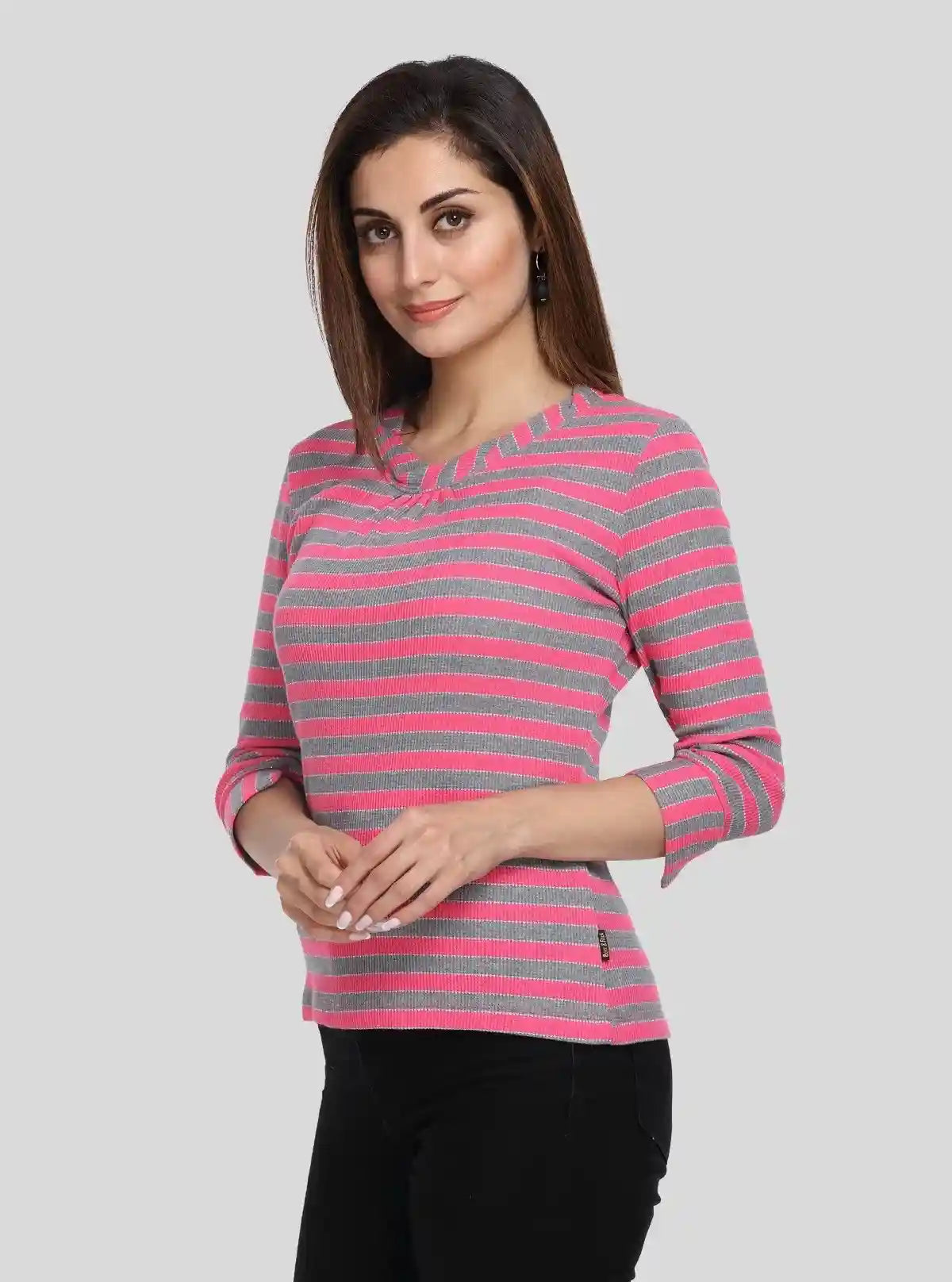 Women's Pink Rolled Neck Top – Soft Sophistication by Boer & Fitch | Buy Online at  Boer and Fitch