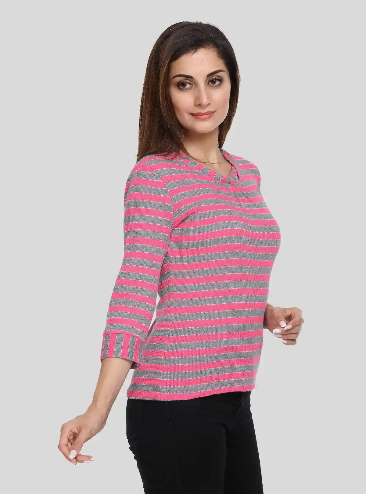 Women's Pink Rolled Neck Top – Soft Sophistication by Boer & Fitch | Buy Online at  Boer and Fitch