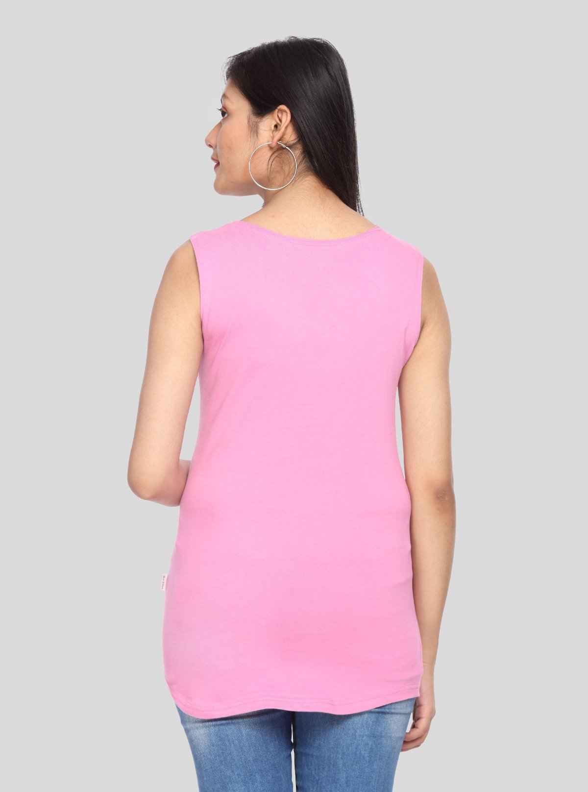 Fuchsia Women’s Sleeveless Cotton Jersey Top – Boer and Fitch - Boer and Fitch