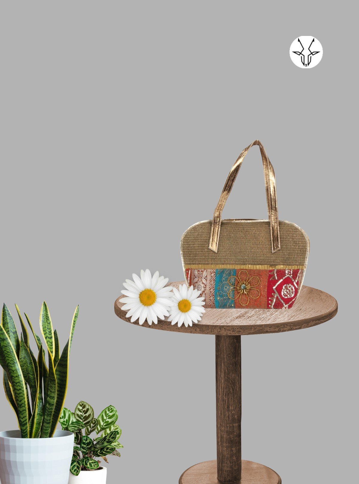 Gold Handy Designer Bag – Elegant, Compact & Luxe Accessory by Boer & Fitch - Boer and Fitch