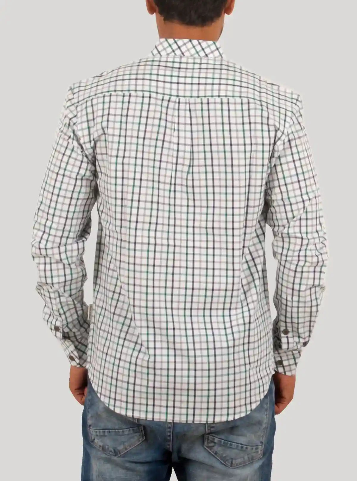 Simple Checked Long Sleeve Casual Shirt for Men – Boer and Fitch | Buy Online at  Boer and Fitch
