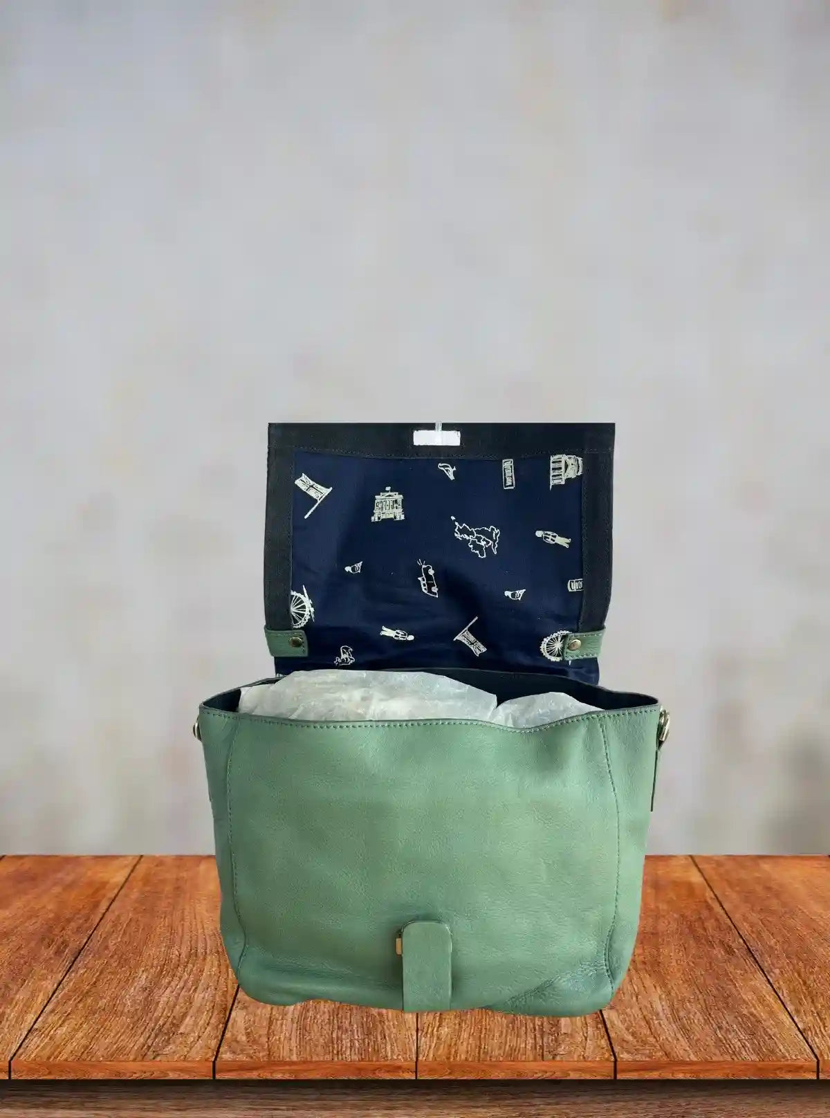 Classic Green Checkered Handheld Bag – Chic Tartan-Inspired Style by Boer & Fitch | Buy Online at  Boer and Fitch