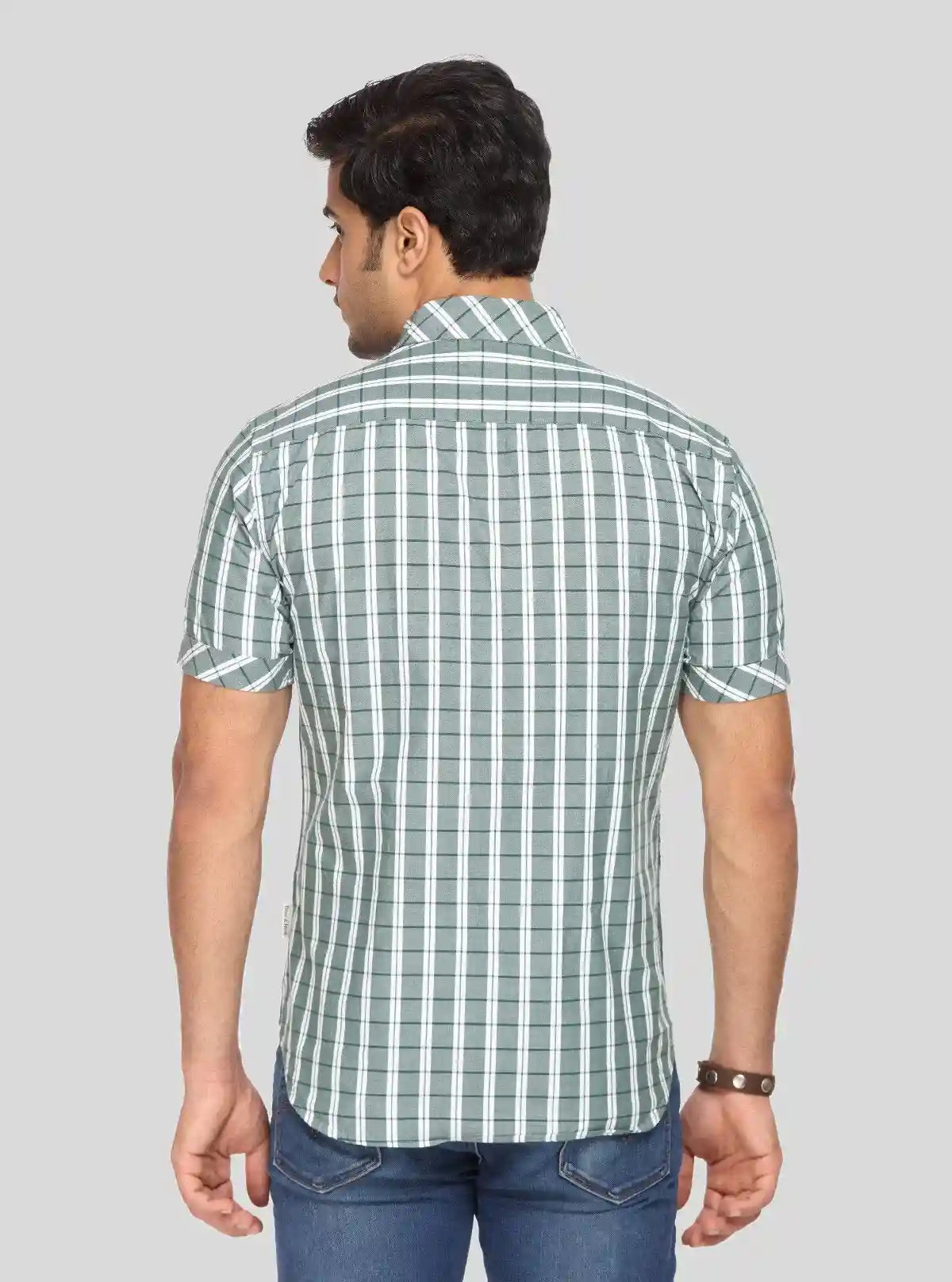 Men's Green Classic Striped Shirt – Timeless, Fresh & Smart Everyday Style | Buy Online at gep32c-qs.myshopify.com
