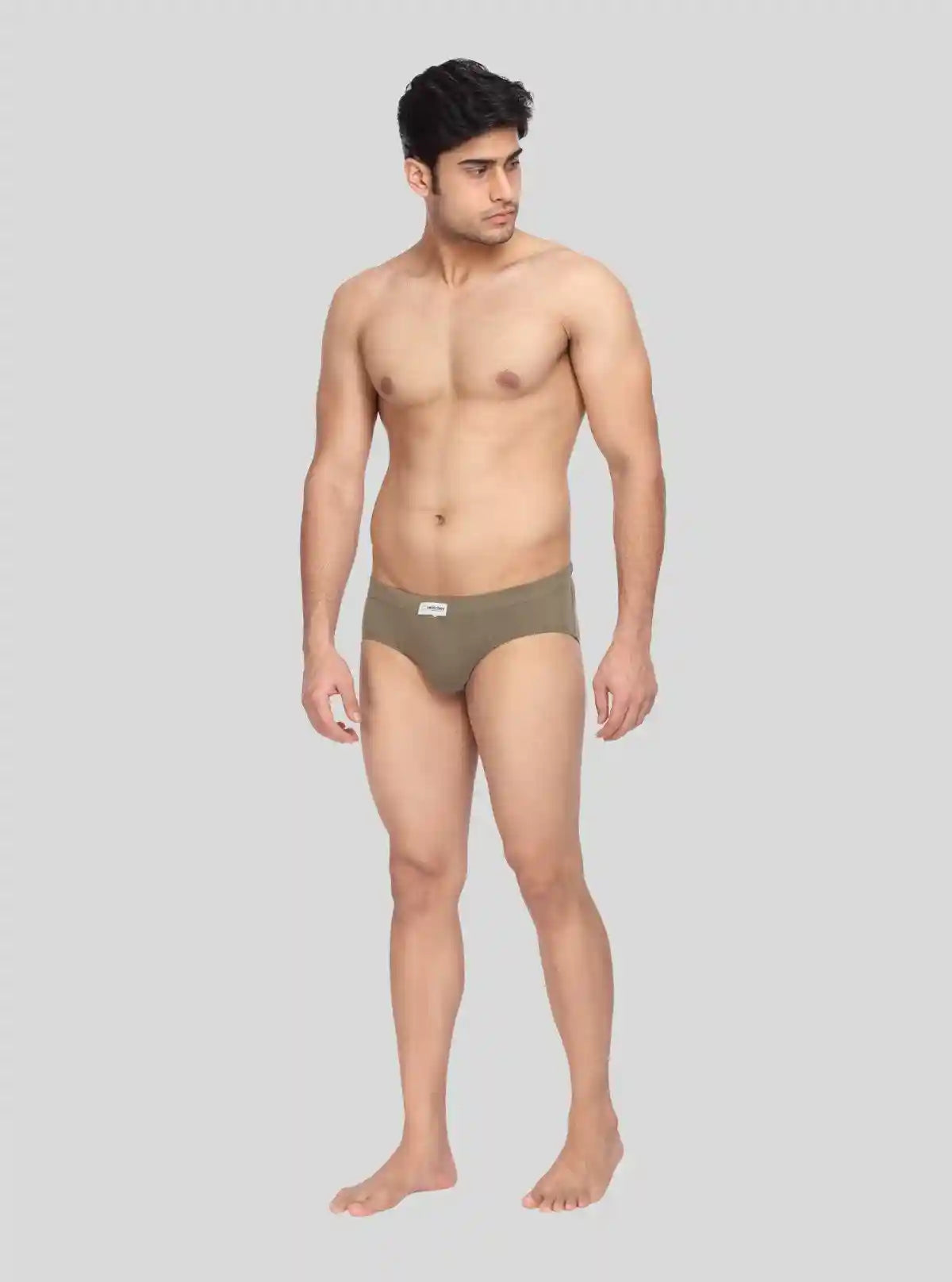 Men's Solid Beige Classic Fit Briefs – Pack of 2 | Buy Online at  Boer and Fitch