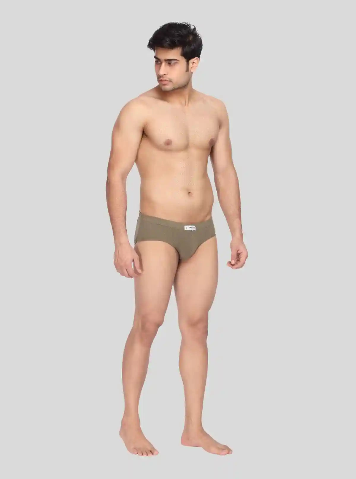 Men's Solid Beige Classic Fit Briefs – Pack of 2 | Buy Online at  Boer and Fitch