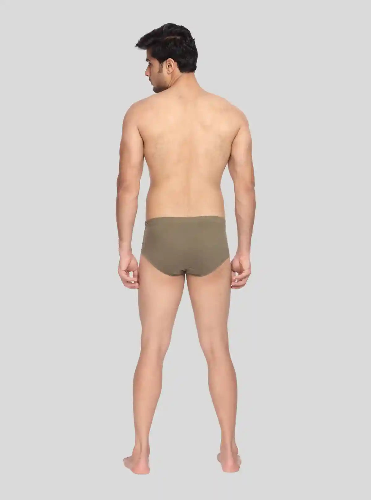 Men's Solid Beige Classic Fit Briefs – Pack of 2 | Buy Online at  Boer and Fitch