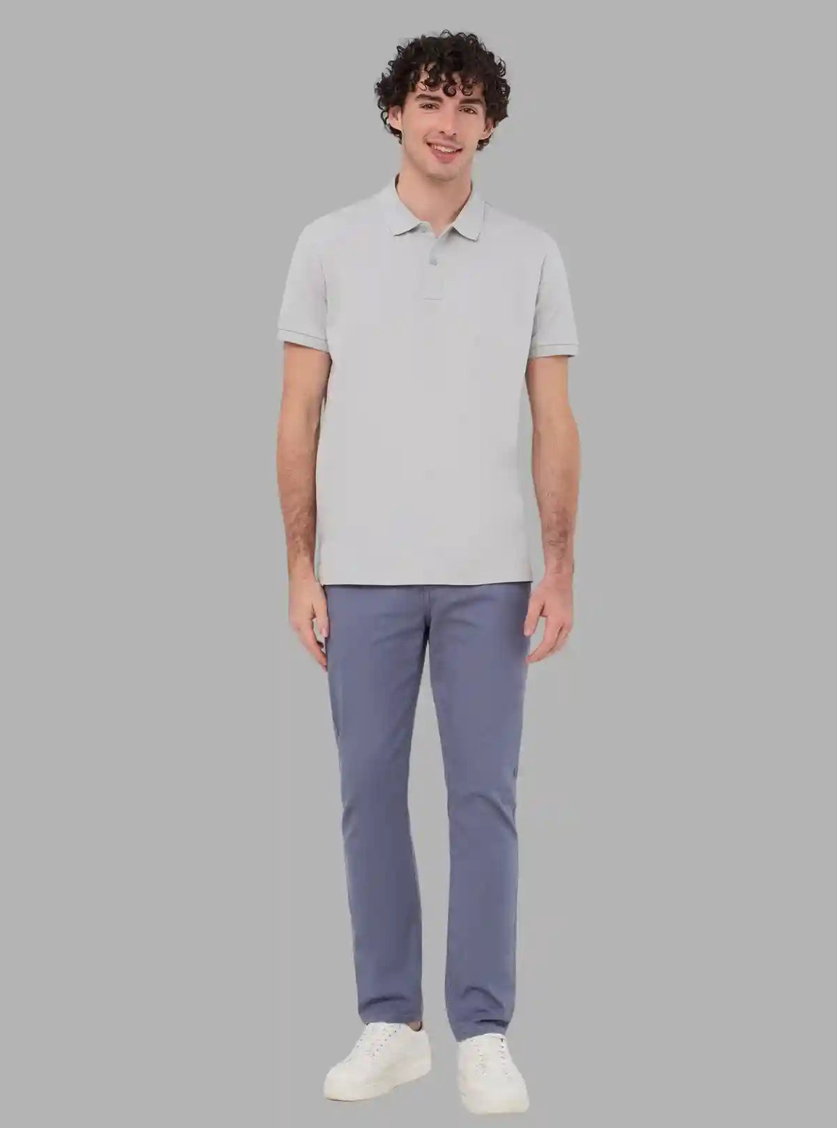 Men’s Grey Pique Polo T-Shirt – Classic Fit, Breathable & Timeless Style | Buy Online at  Boer and Fitch