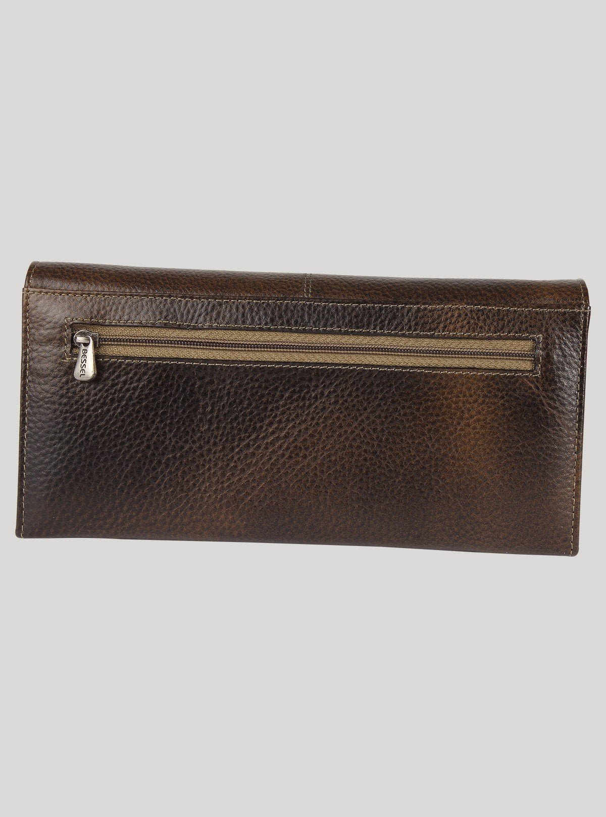 Light Brown Soft Leather Clutch Wallet – Elegant & Functional Accessory - Boer and Fitch