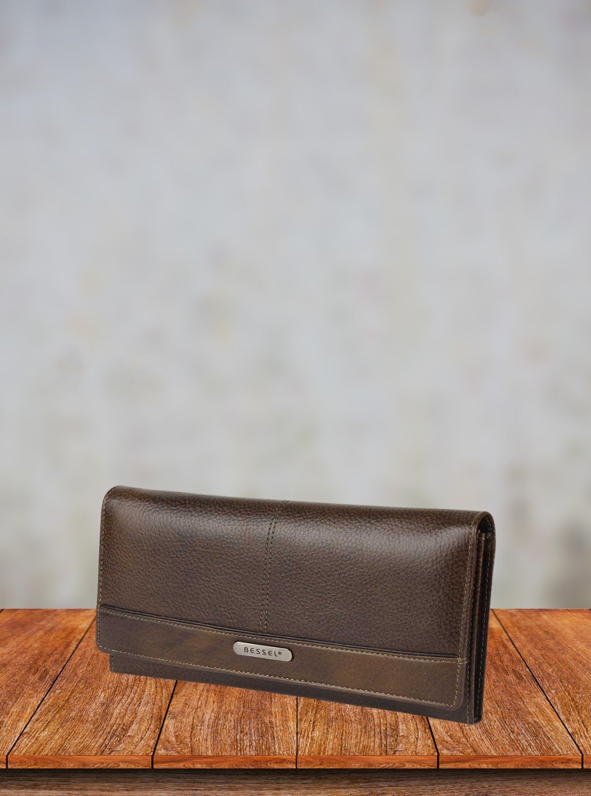 Light Brown Soft Leather Clutch Wallet – Elegant & Functional Accessory - Boer and Fitch