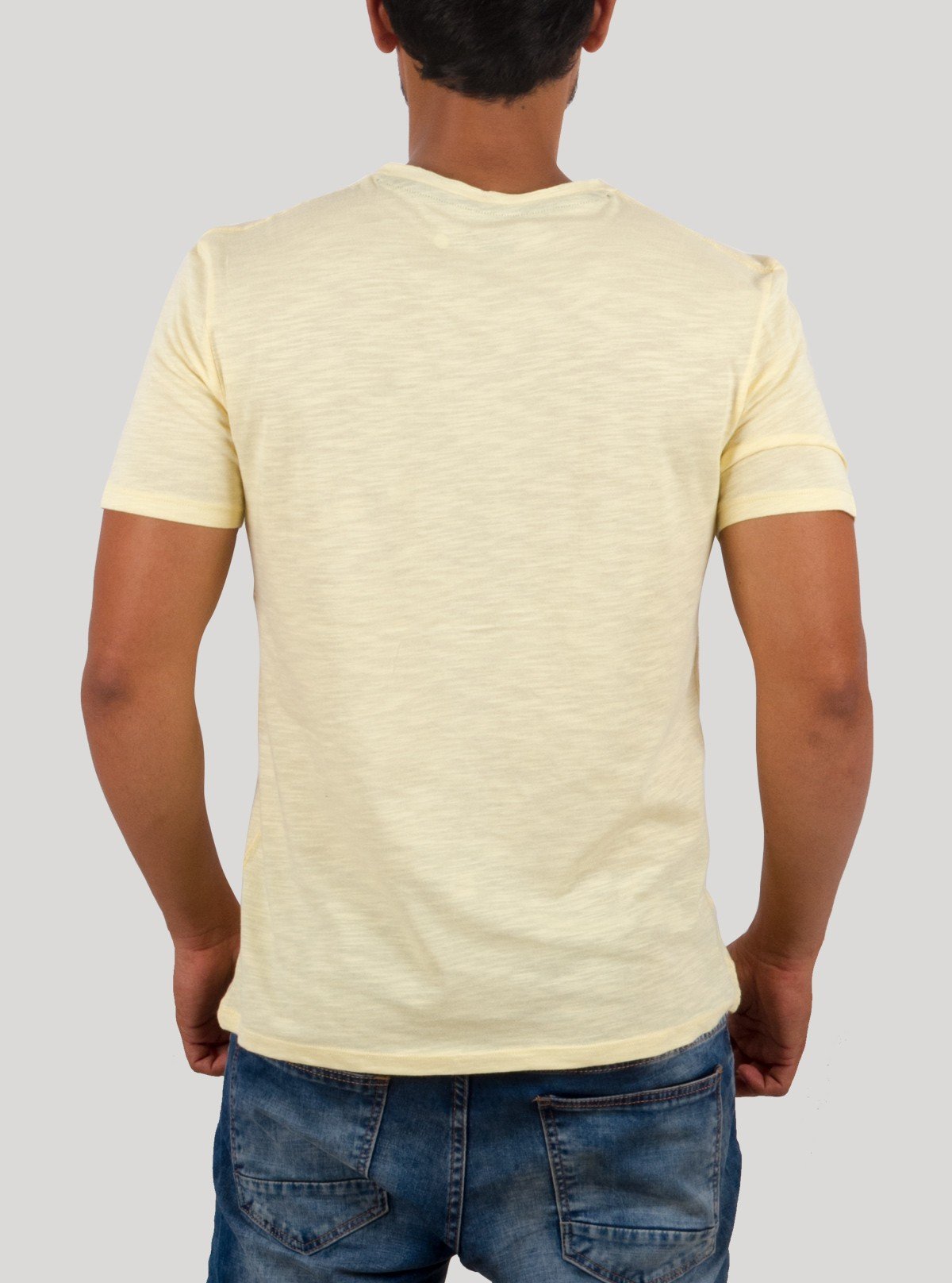 Light Yellow Men's Slub Jersey T-Shirt – Boer and Fitch - Boer and Fitch