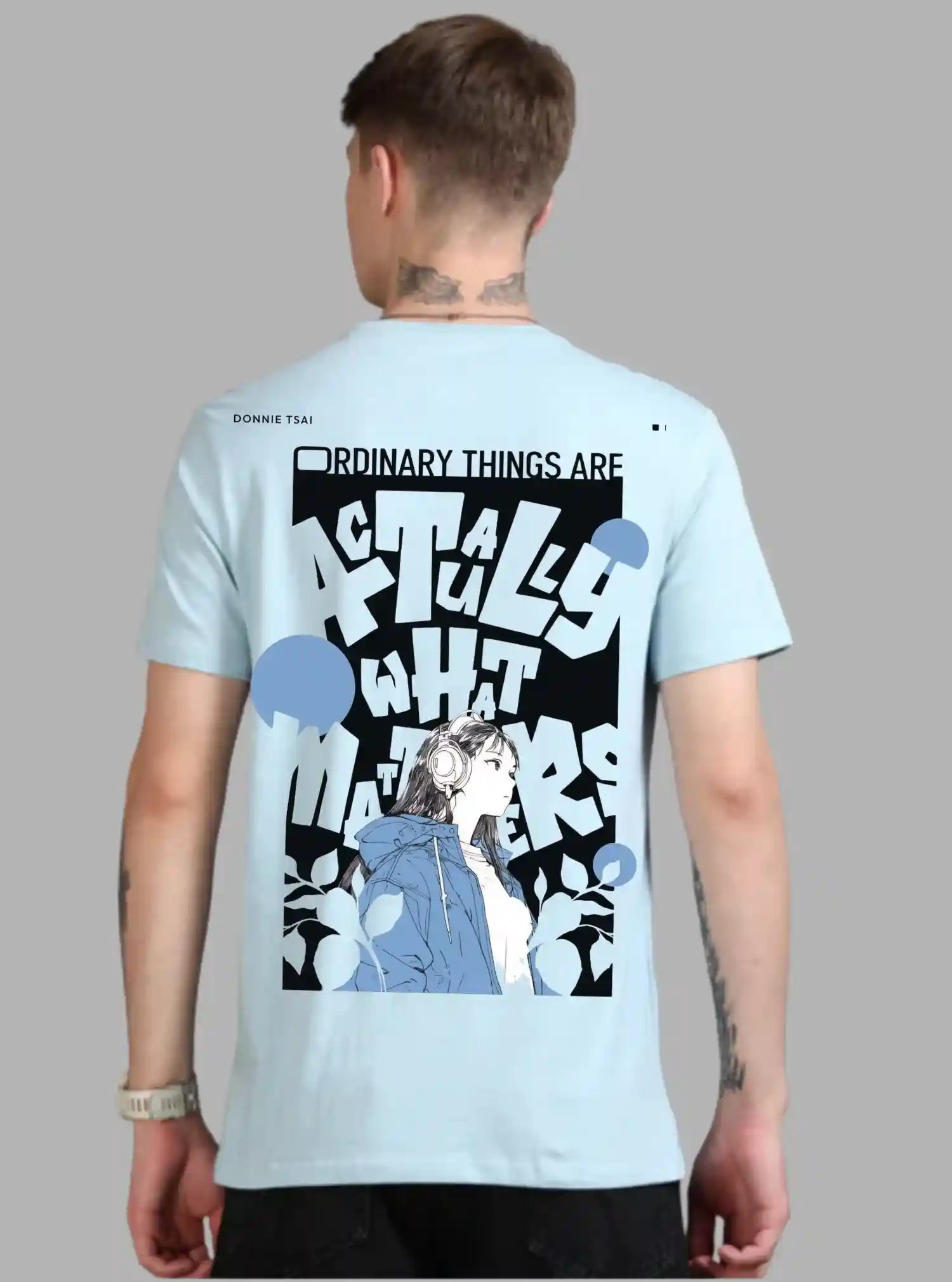 Men’s Urban Graphic Printed T-Shirt – Coastal Comfort & Style