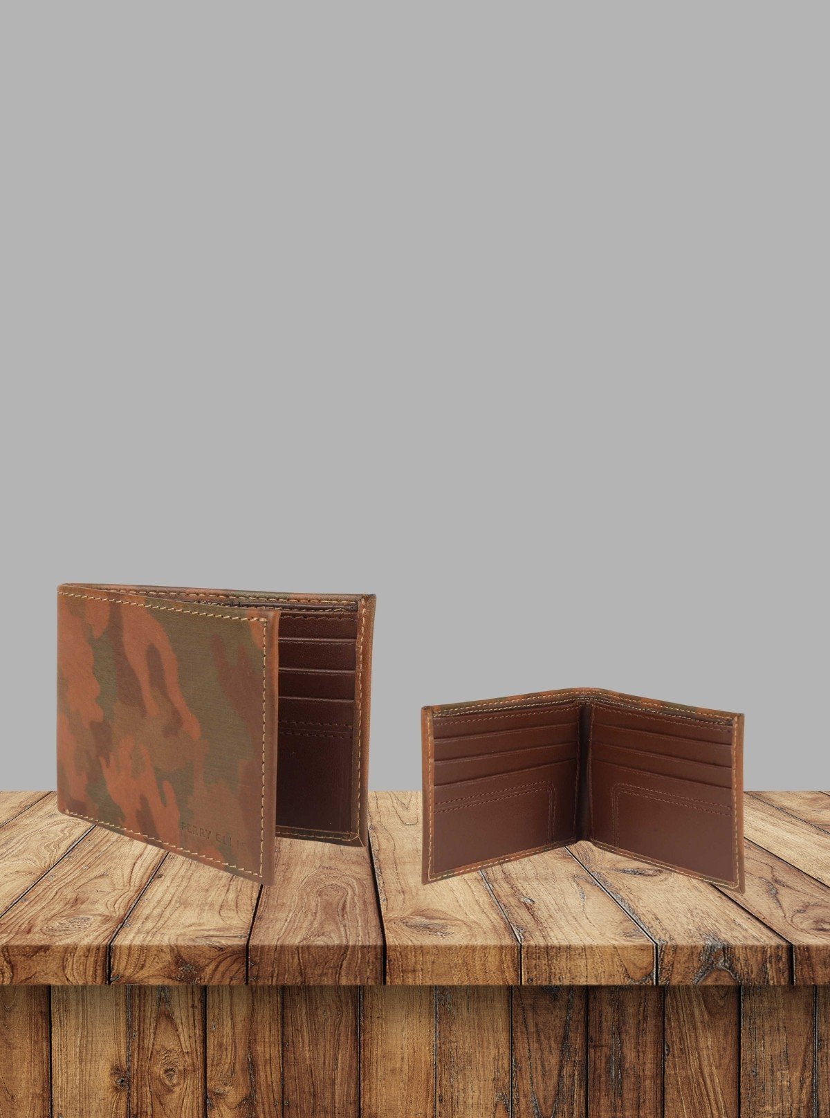 Men’s Beige Designer Leather Wallet by Boer and Fitch – Stylish & Durable - Boer and Fitch