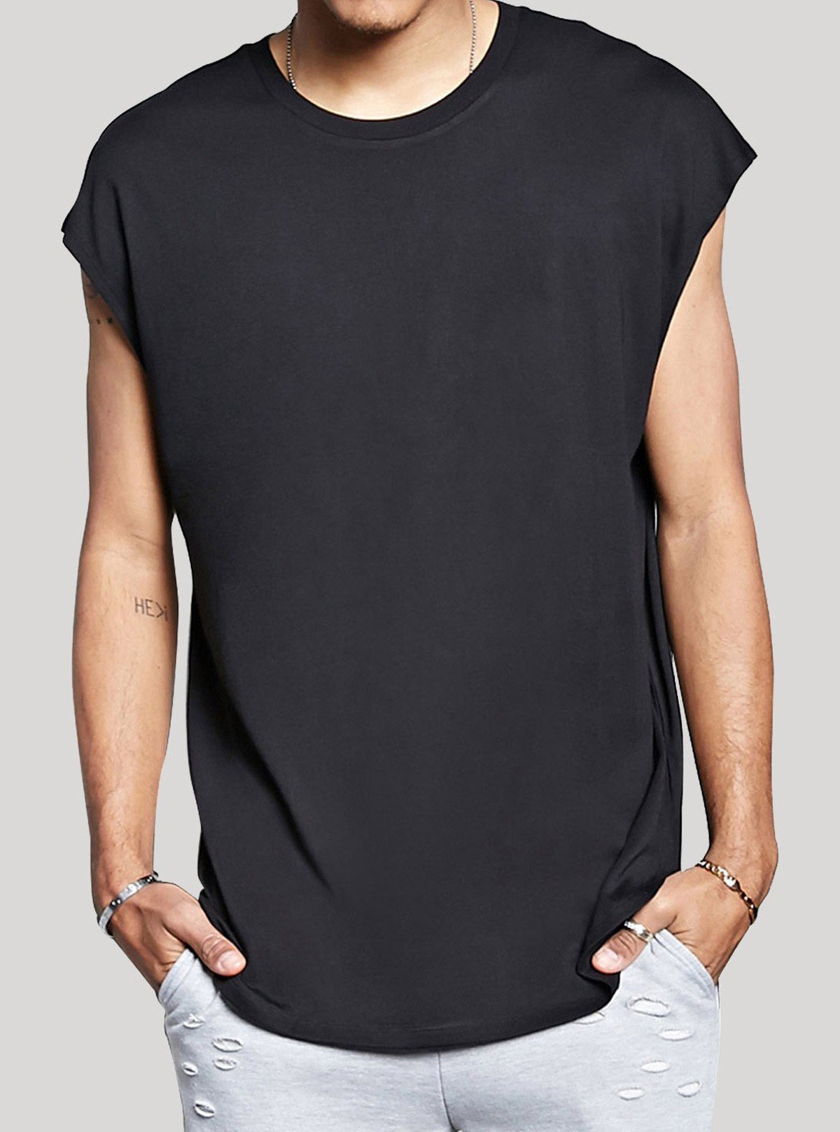 Men’s Black Cap Sleeve T-Shirt – Stylish & Comfortable | Boer & Fitch - Boer and Fitch