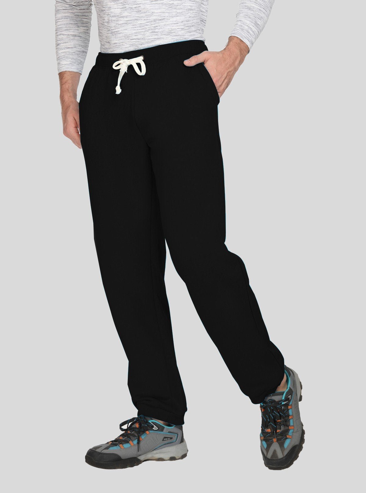 Men’s Black Fleece Joggers – Ultra - Soft Warmth with Sleek Style - Boer and Fitch