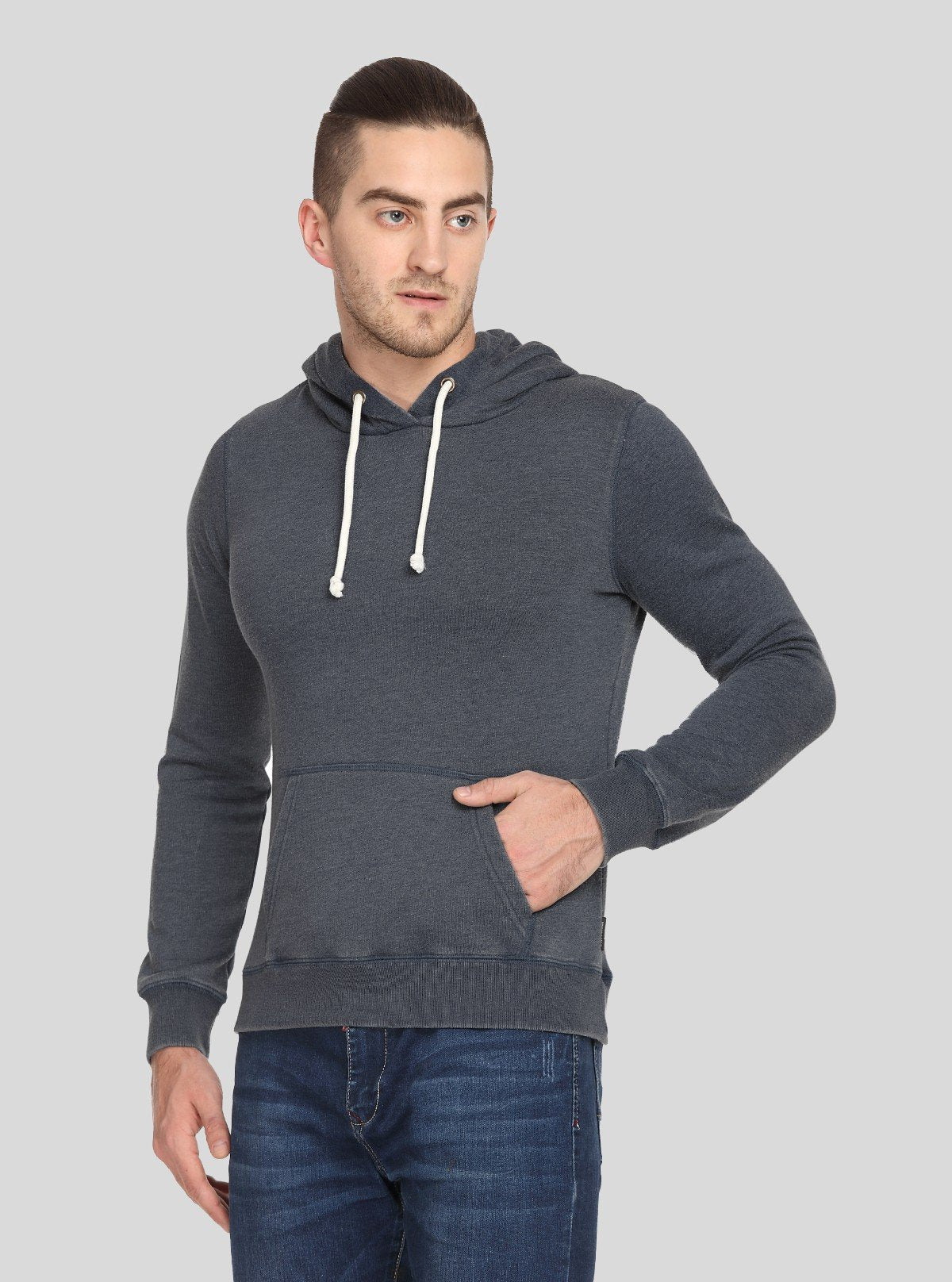 Men’s Black Garment Dyed Sweatshirt – Timeless Comfort & Urban Cool - Boer and Fitch
