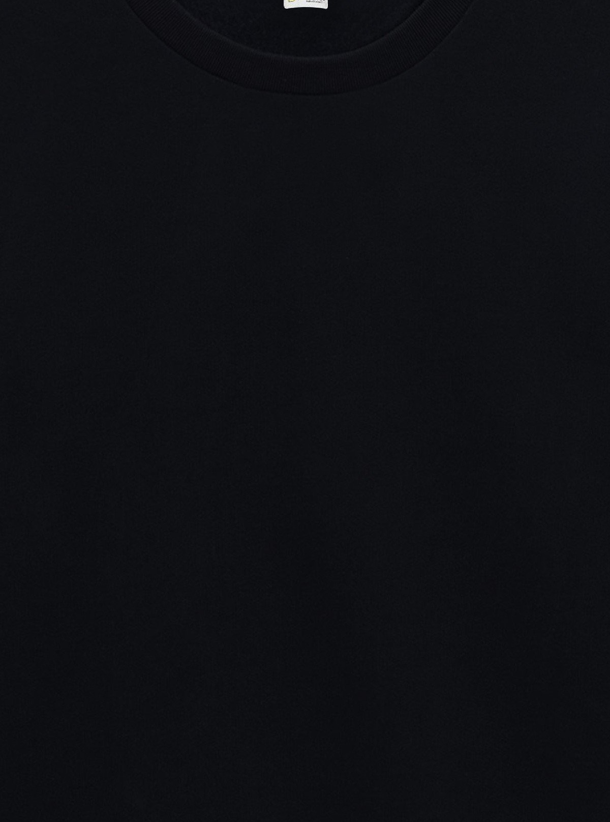 Men’s Black Garment Dyed Sweatshirt – Timeless Style with Washed Finish - Boer and Fitch