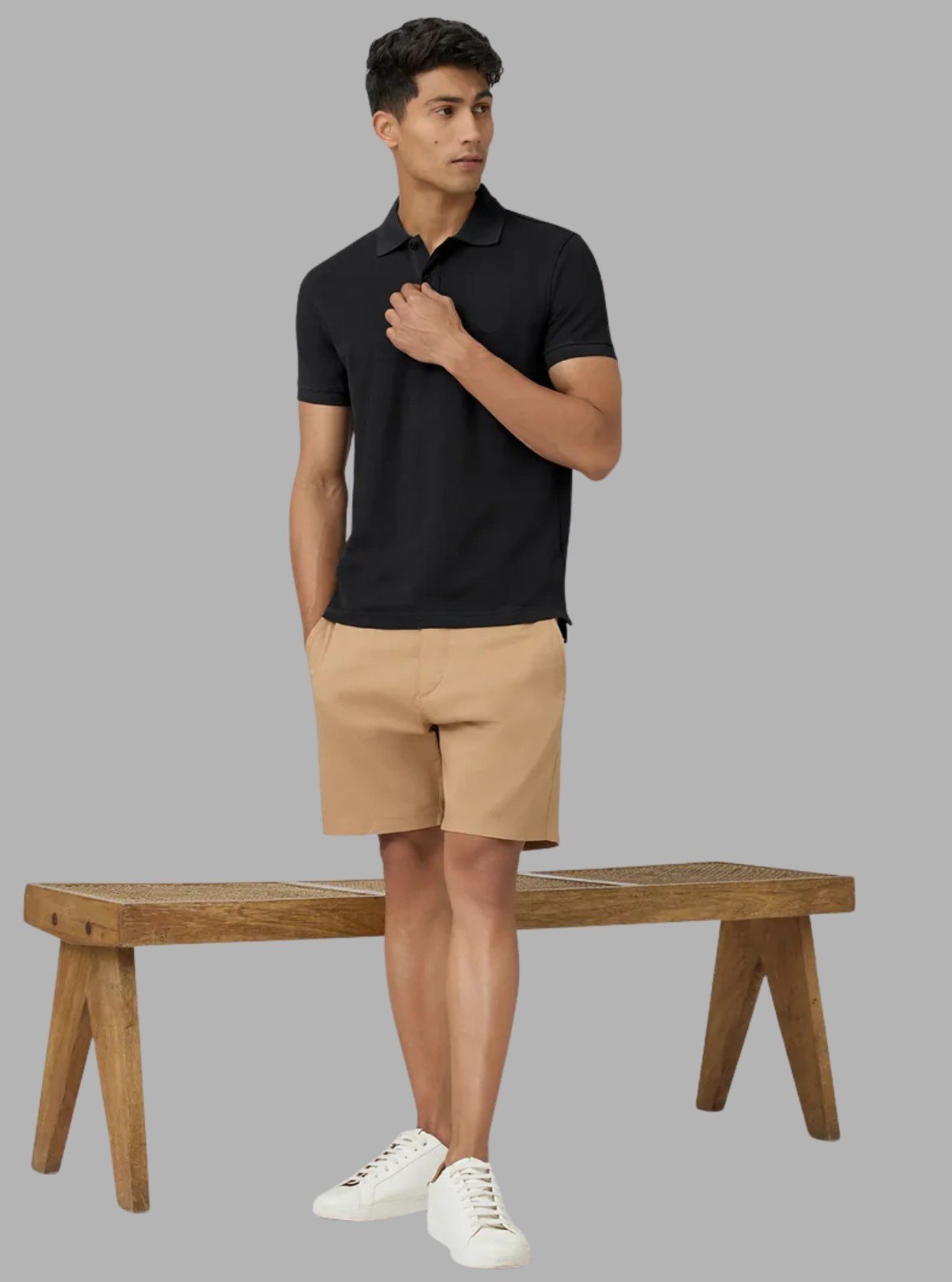 Men’s Black Pique Polo T-Shirt – Classic Fit, Premium Cotton Elegance - Boer and Fitch