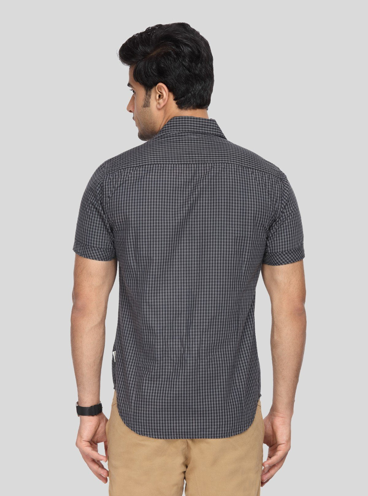 Men's Black Textured Shirt – Sleek, Modern & Effortlessly Sophisticated - Boer and Fitch