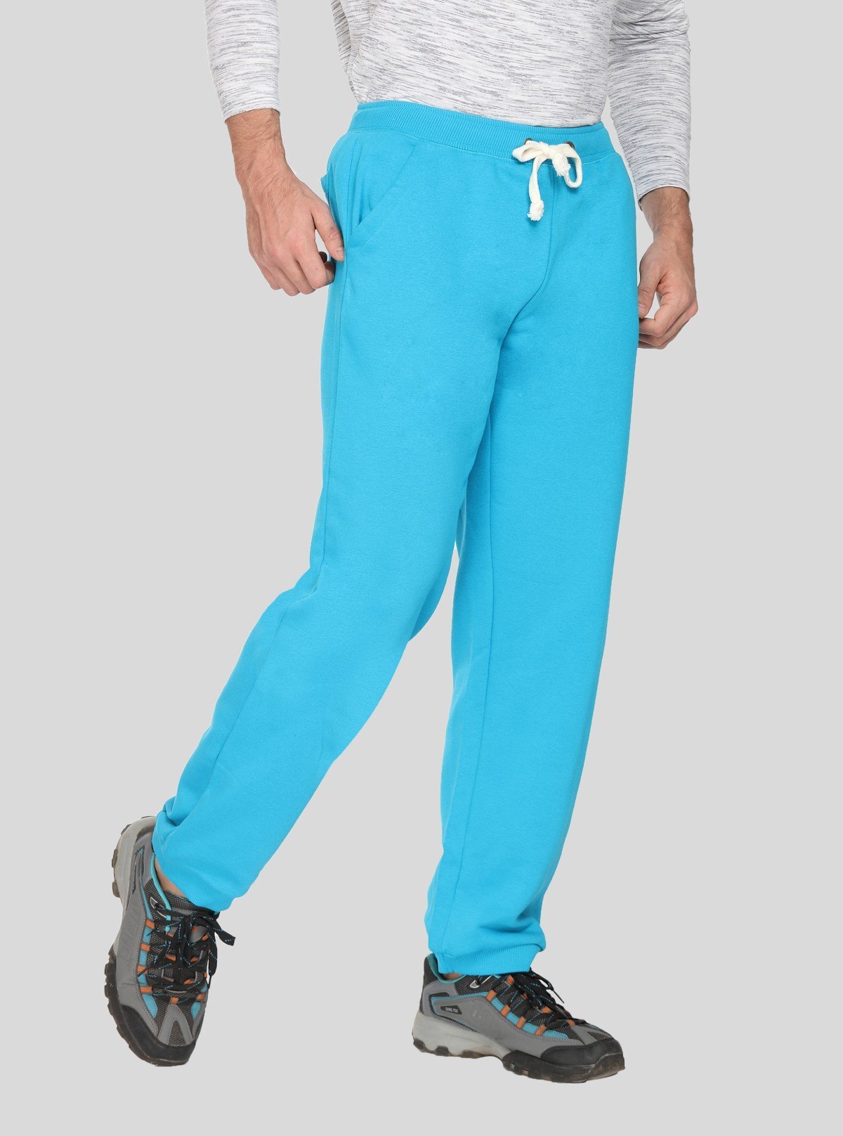 Men’s Blue Bay Cuffed Joggers – Coastal Cool with Everyday Comfort - Boer and Fitch