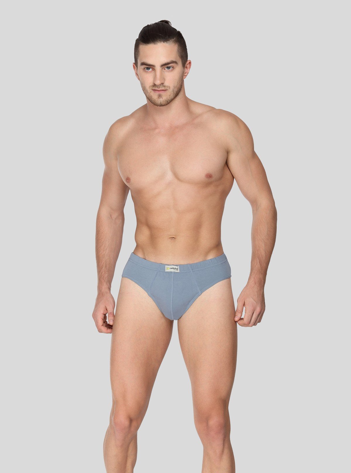Men's Blue Classic Fit Briefs – Pack of 2 - Boer and Fitch