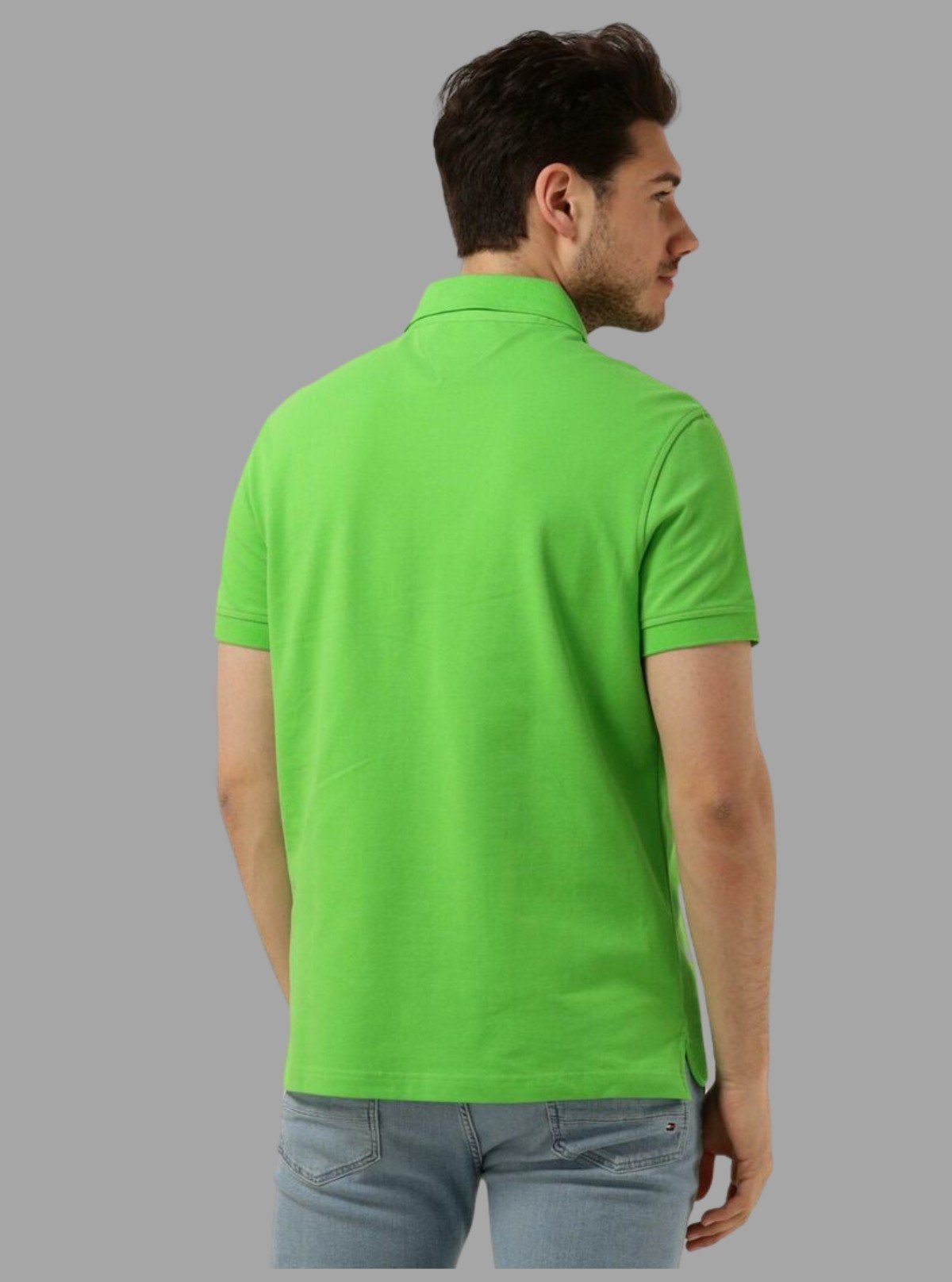 Men’s Bright Green Pique Polo T-Shirt – Vibrant, Classic & Breathable Fit - Boer and Fitch