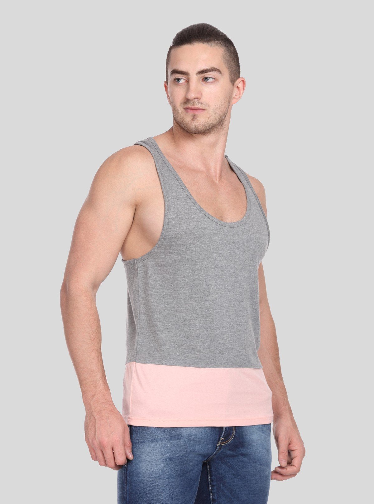 Men’s Casual Drop - Cut Sleeveless Vest – Relaxed Fit, Street - Style Essential - Boer and Fitch