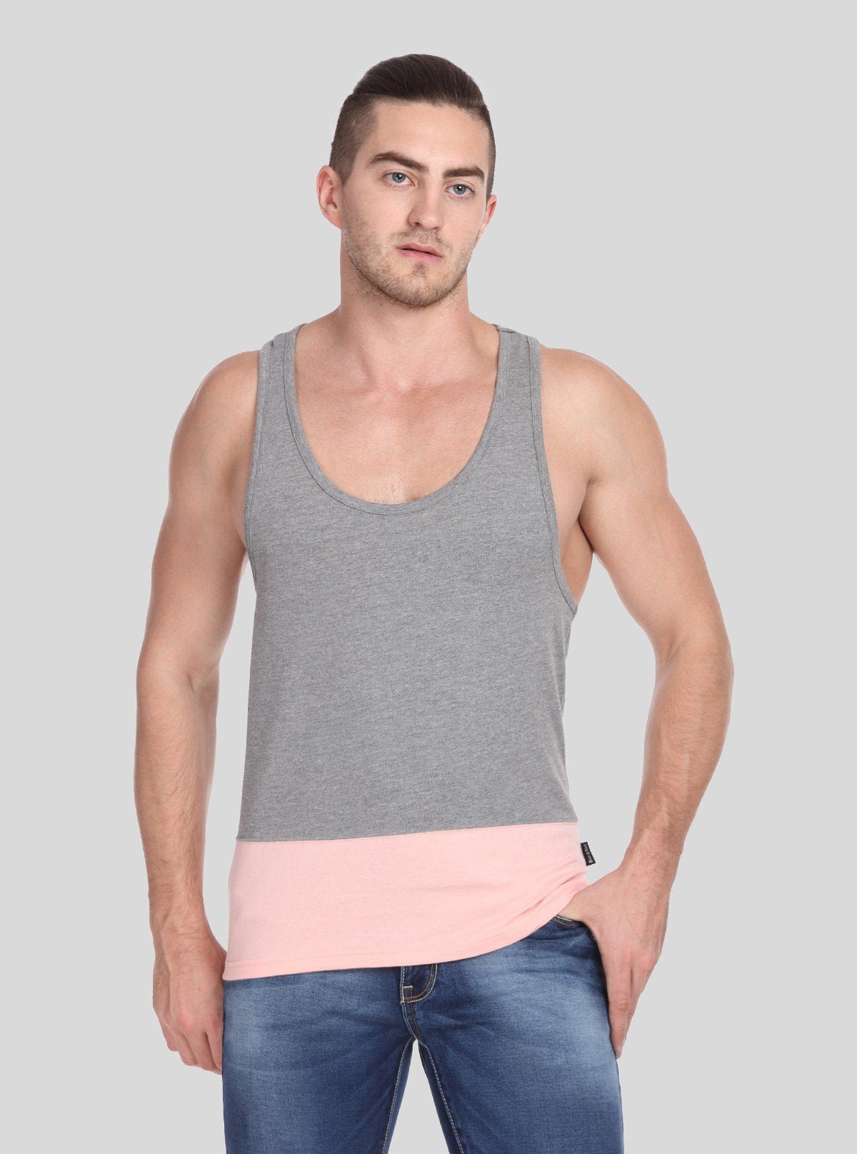 Men’s Casual Drop - Cut Sleeveless Vest – Relaxed Fit, Street - Style Essential - Boer and Fitch