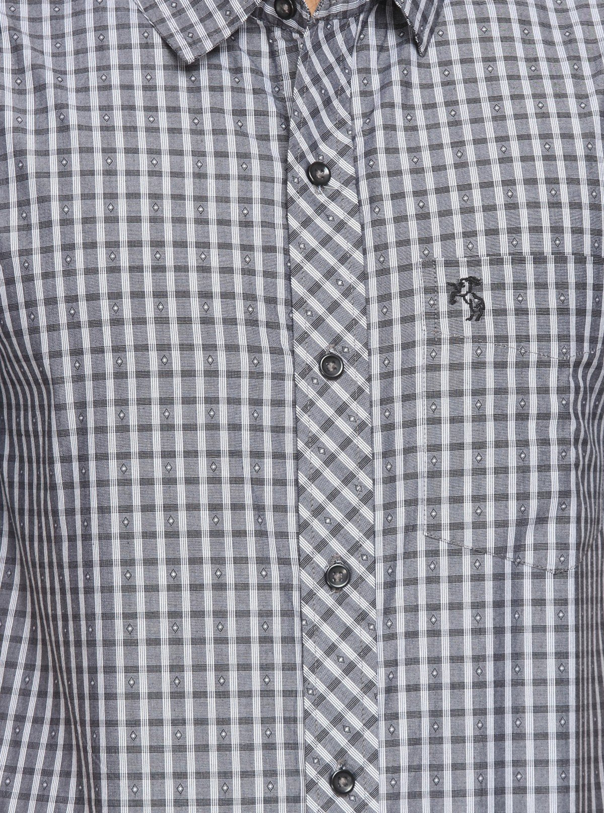 Men's Classic Black Checked Shirt – Timeless Checks for Modern Men - Boer and Fitch