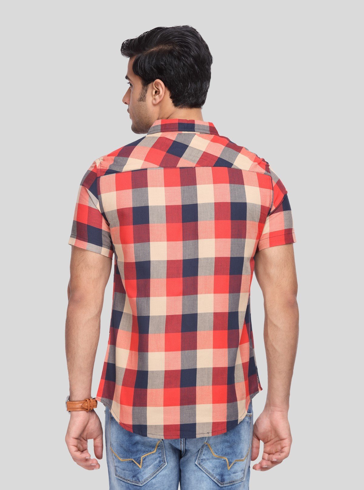 Men’s Classic Broad Checked Slim Fit Shirt – Smart Casual Staple by Boer & Fitch - Boer and Fitch