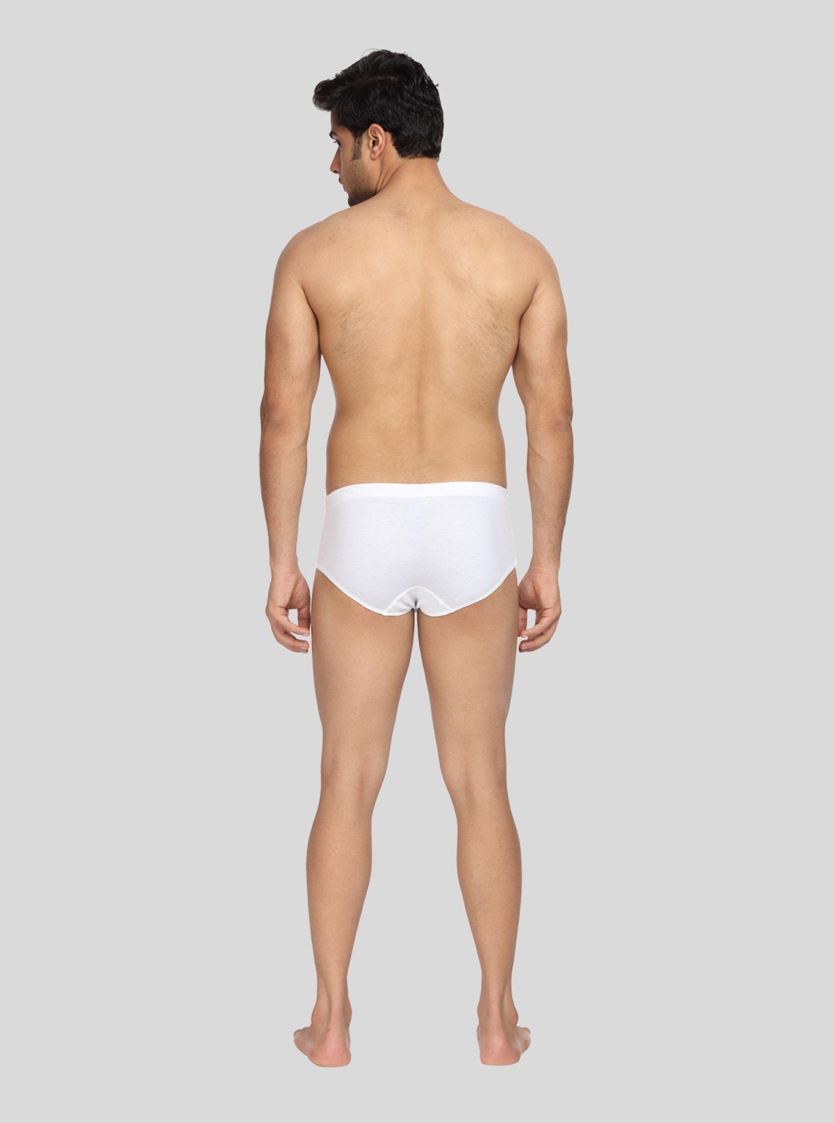 Men’s Classic White Cotton Briefs Pack of 2 – Soft, Breathable Innerwear - Boer and Fitch