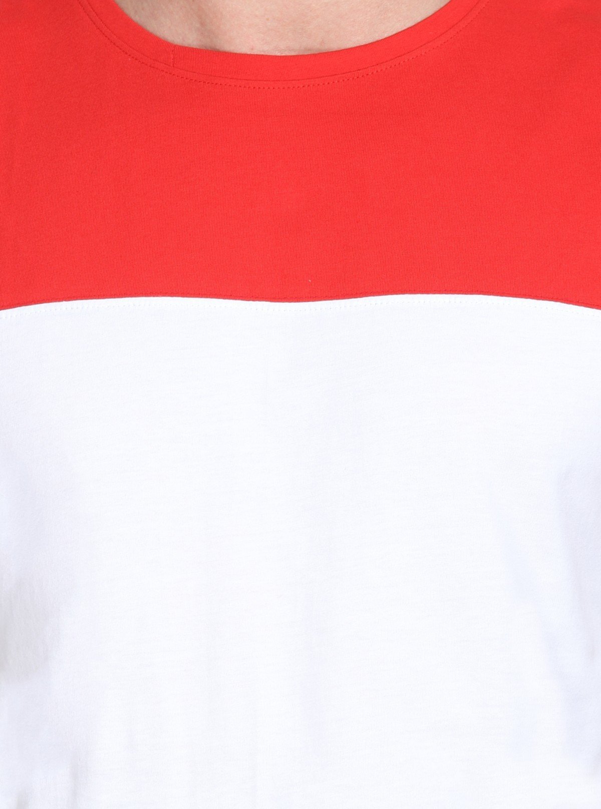 Men's Colourblock Round Neck Vest – Bold, Sporty & Breathable Activewear - Boer and Fitch