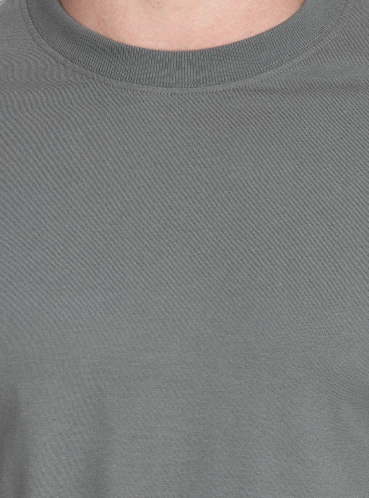 Men's Dark Grey Basic Crew Neck T-Shirt – Timeless Neutral, Everyday Fit - Boer and Fitch