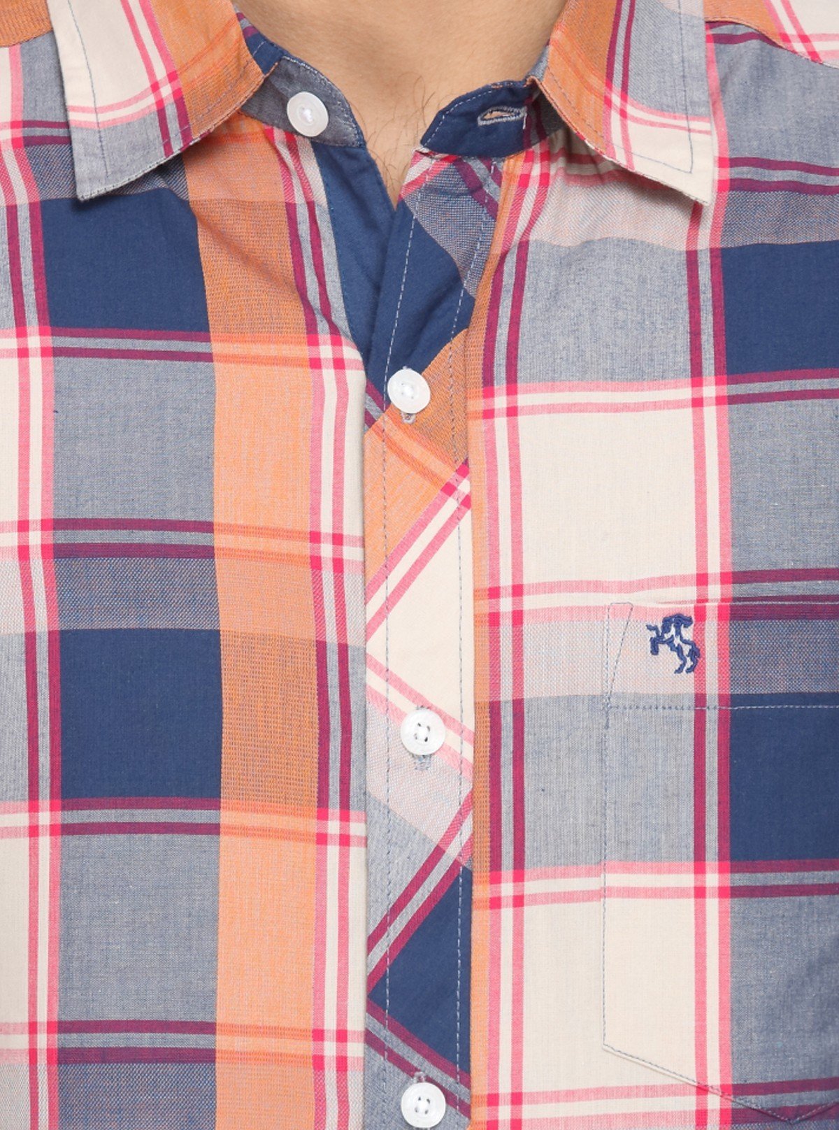 Men’s Elegant Broad Checked Slim Fit Shirt – Smart Casual Style by Boer & Fitch - Boer and Fitch