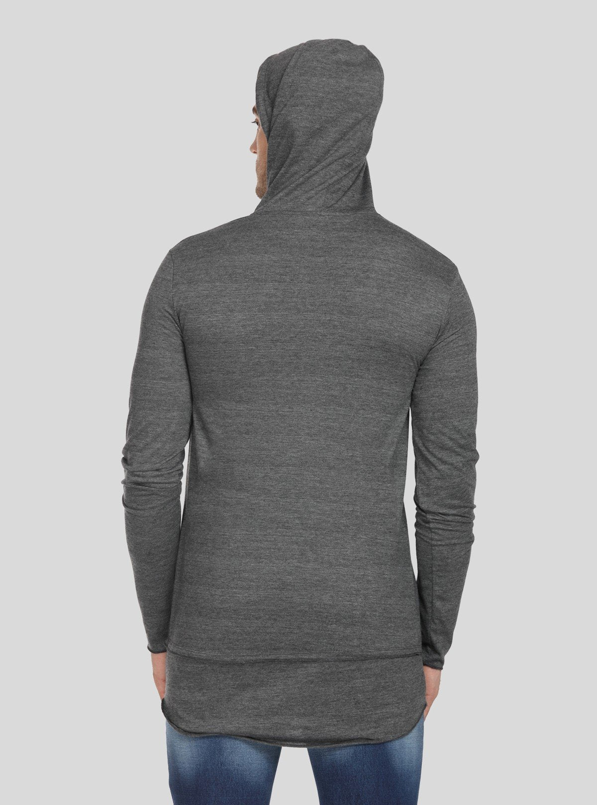 Men’s Elegant Grey Hoodie – Minimalist Design, Maximum Comfort - Boer and Fitch
