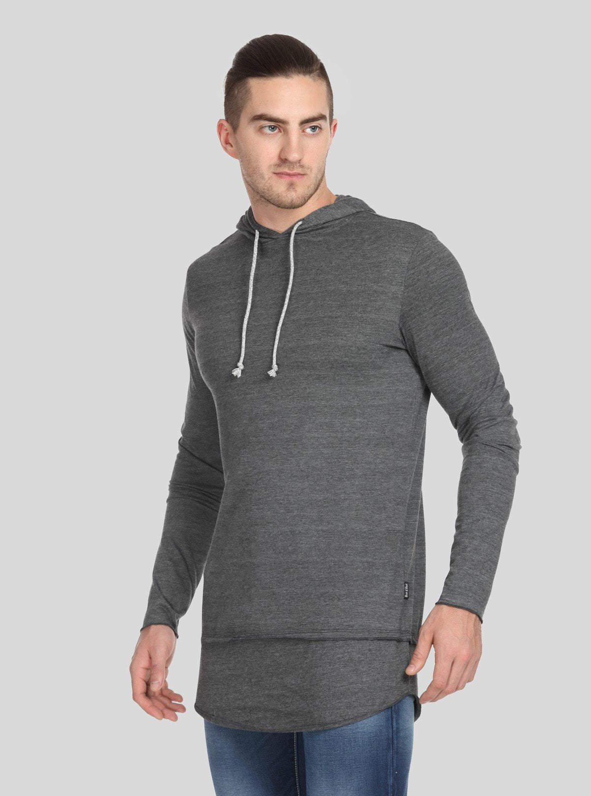 Men’s Elegant Grey Hoodie – Minimalist Design, Maximum Comfort - Boer and Fitch