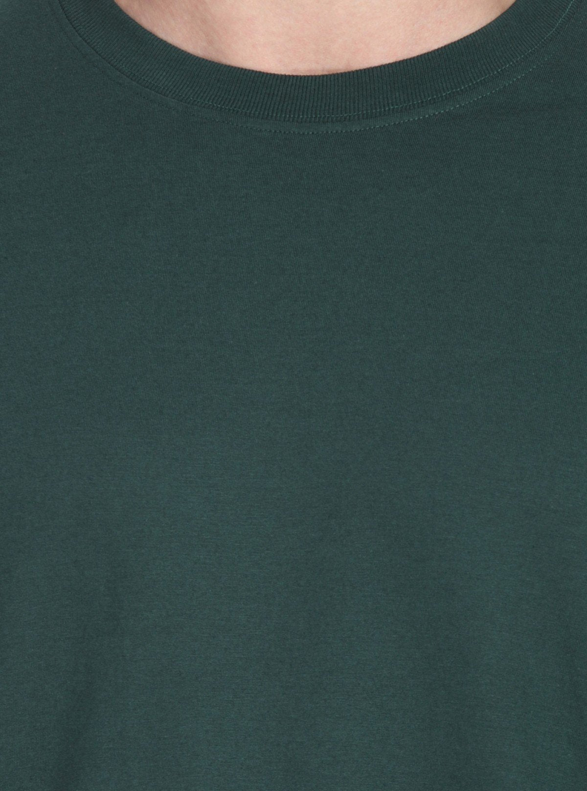 Men's Forest Green Basic Crew Neck T-Shirt – Rich Color, Everyday Comfort - Boer and Fitch