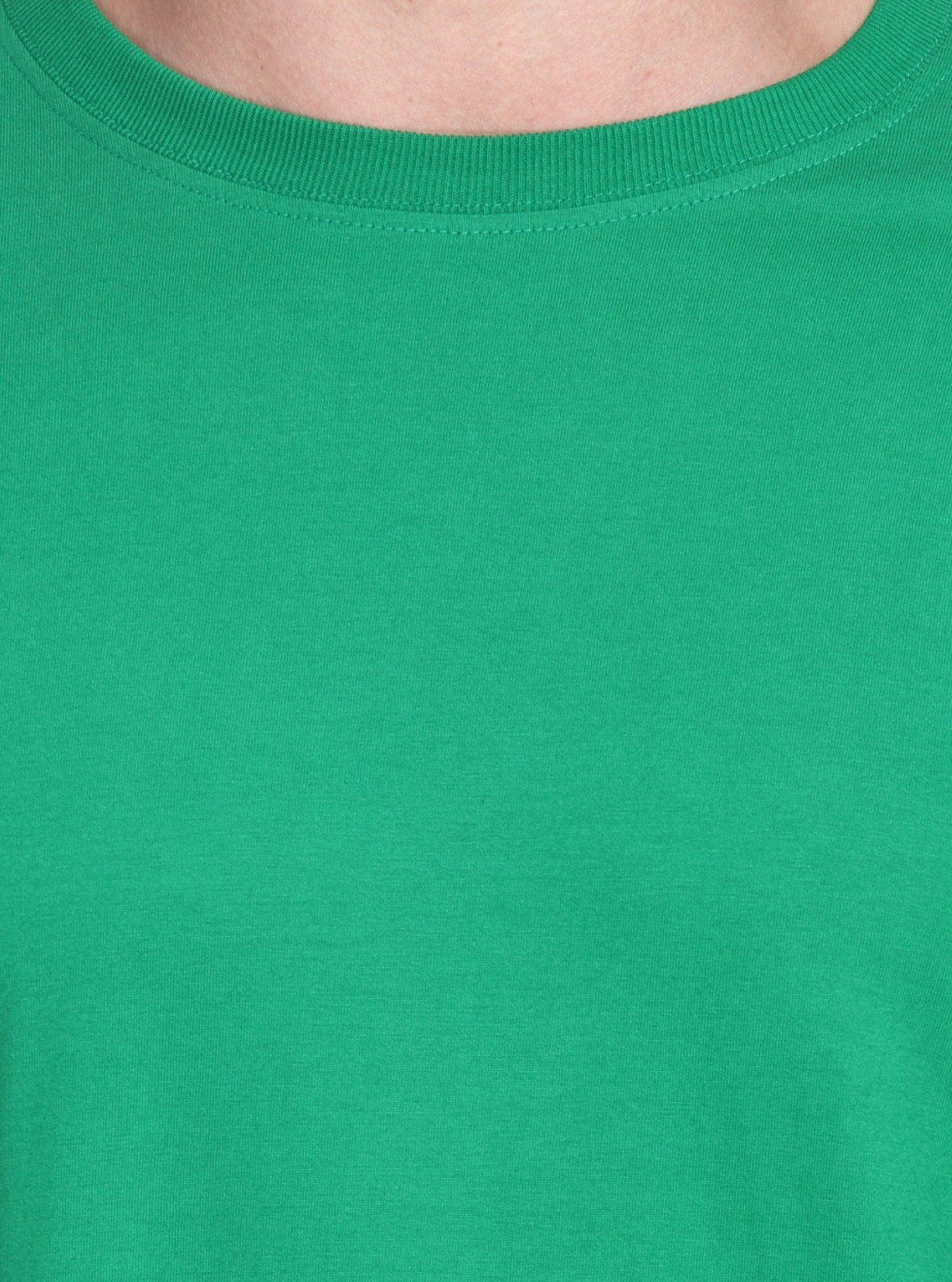 Men's Green Basic Crew Neck T-Shirt – Fresh, Versatile & Everyday Essential - Boer and Fitch