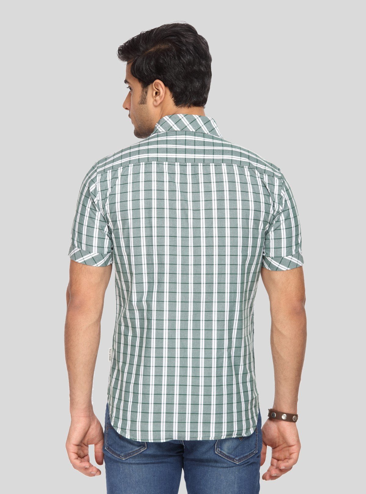 Men's Green Classic Striped Shirt – Timeless, Fresh & Smart Everyday Style - Boer and Fitch