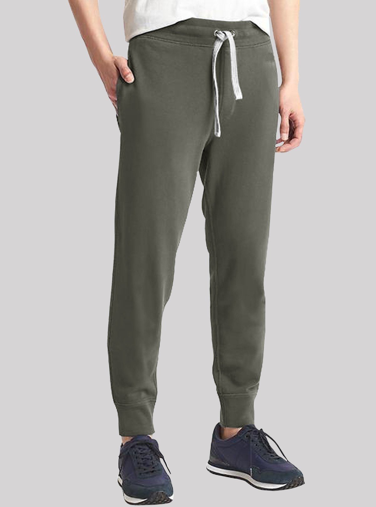 Men’s Grey Cuffed Joggers – Smart Fit, Ultimate Comfort & Style - Boer and Fitch