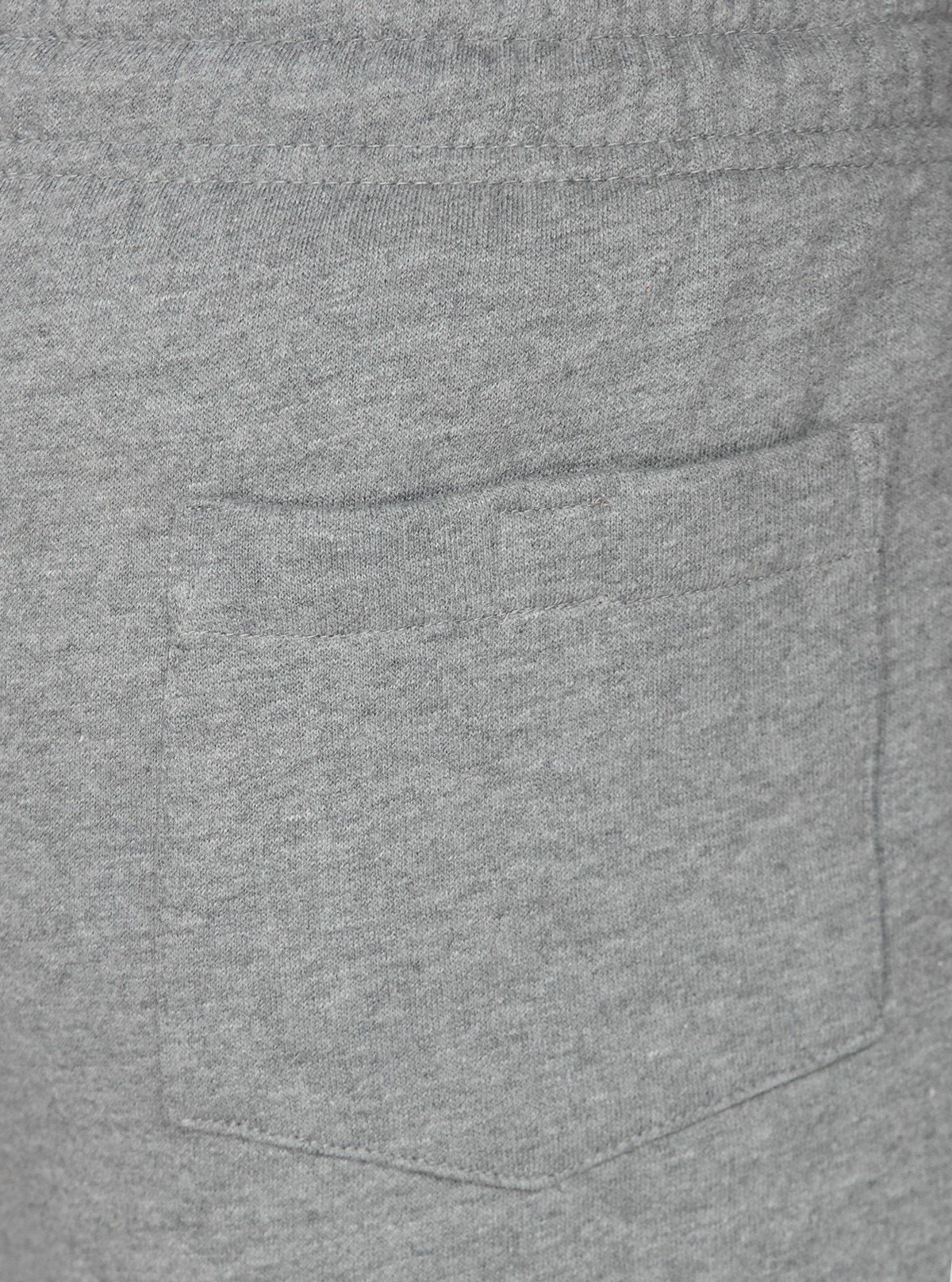 Men’s Grey Melange Cuffed Joggers – Classic Comfort with Urban Edge - Boer and Fitch