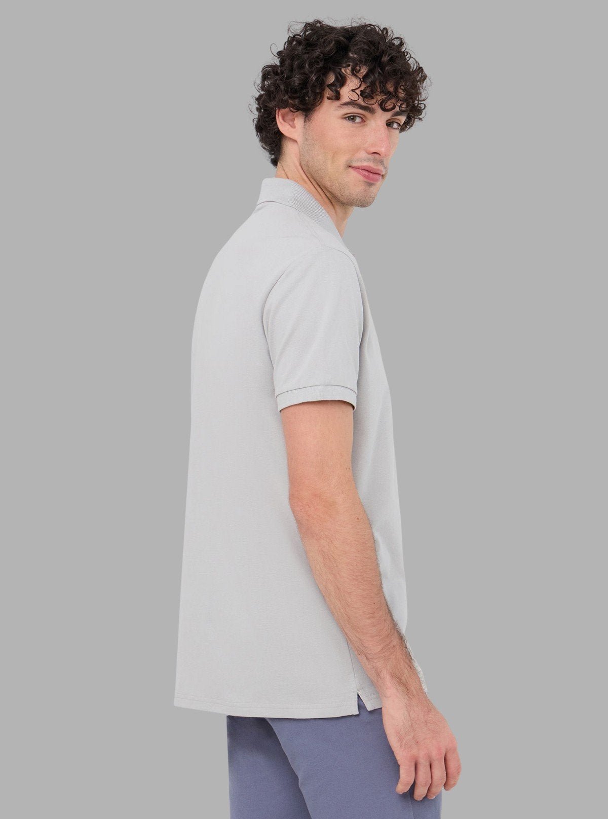 Men’s Grey Pique Polo T-Shirt – Classic Fit, Breathable & Timeless Style - Boer and Fitch