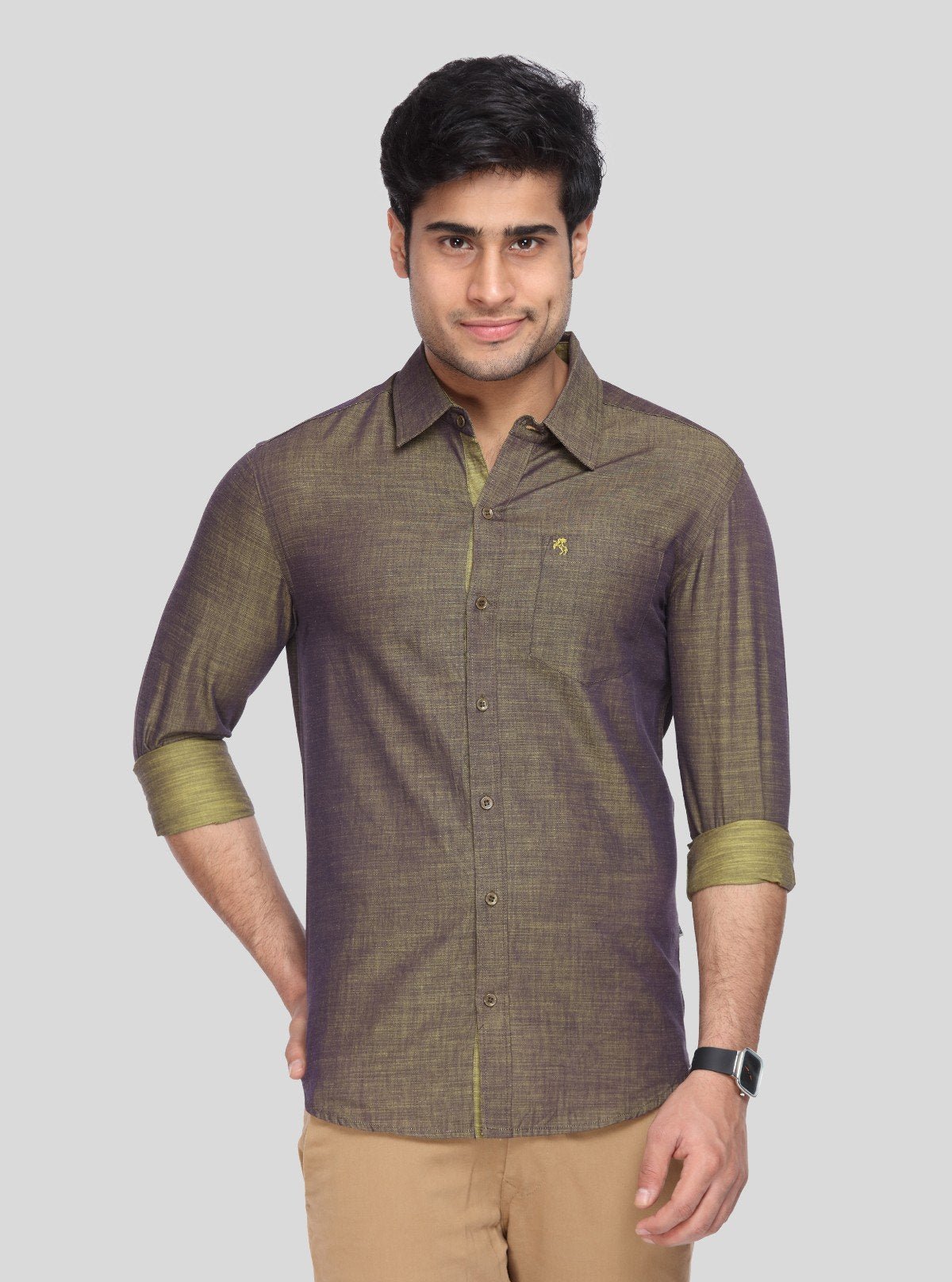 Men’s Mint Green Slim Fit Full Sleeve Shirt – Cool, Refined Everyday Style by Boer & Fitch - Boer and Fitch