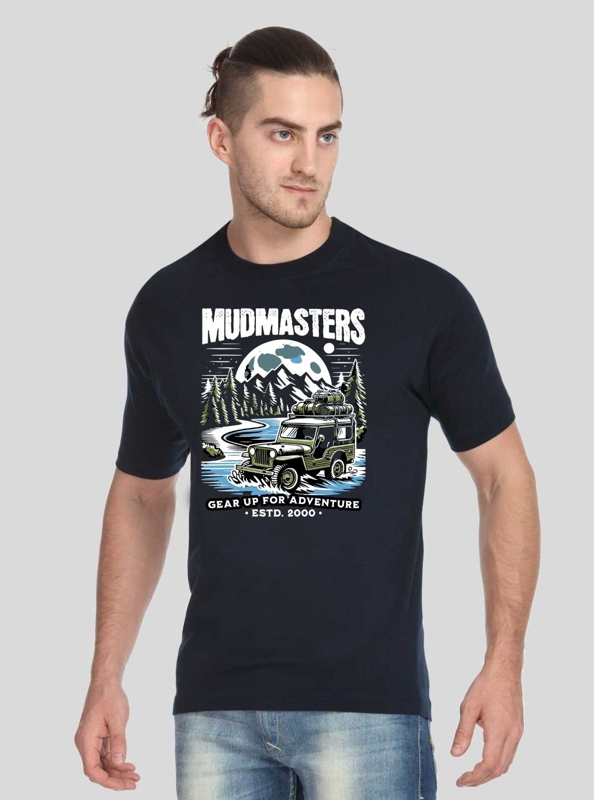 Men’s Mudmasters Printed T-Shirt – Rugged Graphic Tee for Casual Style - Boer and Fitch